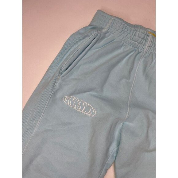UNKNWN Sport Halftone Splash Jogger Sweatpants Men Small Blue NWT - Picture 2 of 8